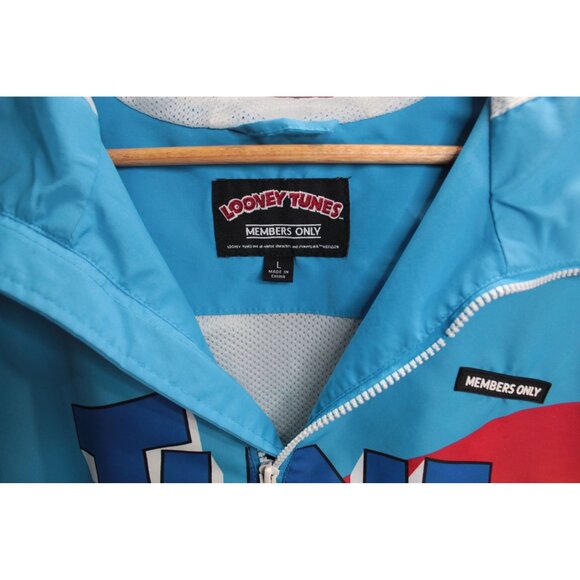 Members Only X Looney Tunes Windbreaker Jacket Space Jam Tune Squad A New Legacy - Picture 4 of 10